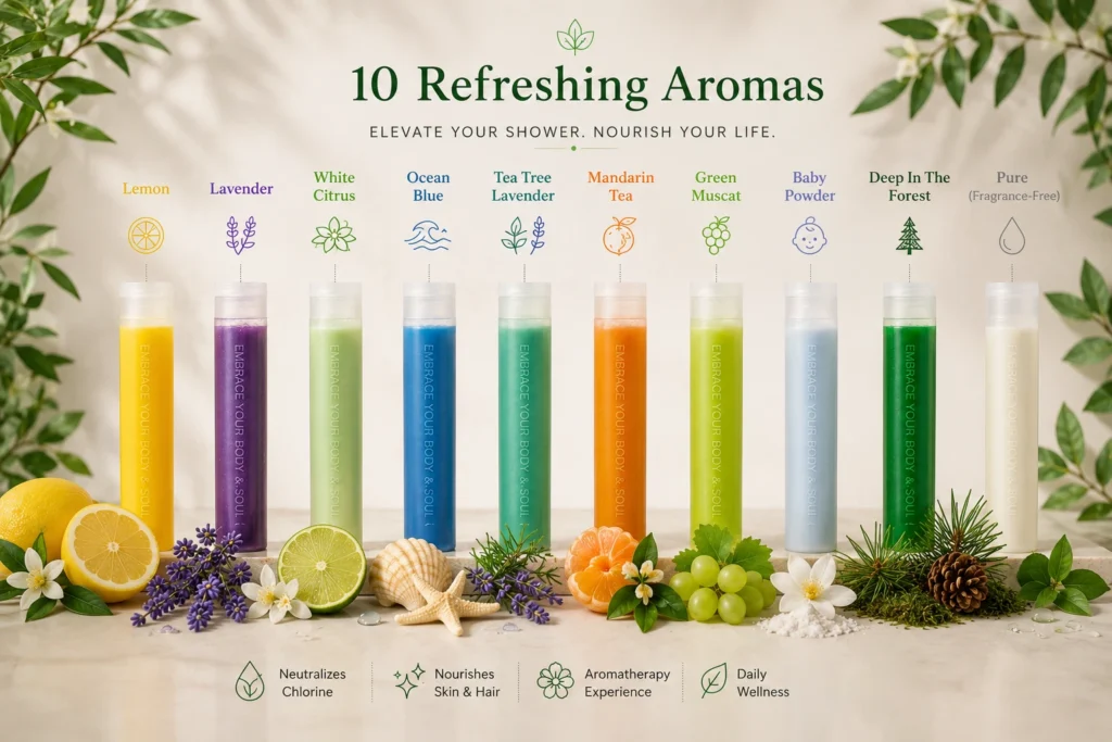 Aromica Vita C Shower Filters Full Collection