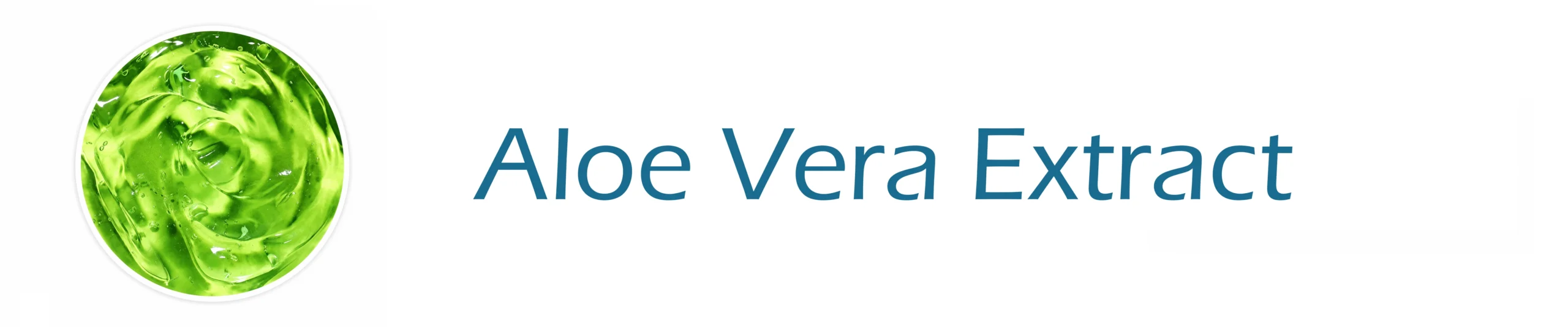 Aloe vera extract used in the Aromica Vita C shower filter Waterlab