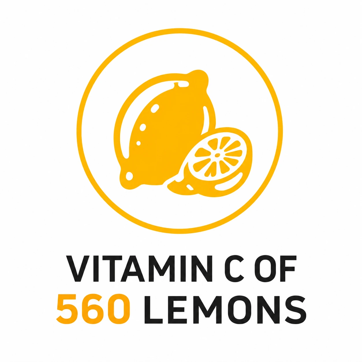 Highly concentrated Vitamin C ingredient used in the Aromica Vita C shower filter